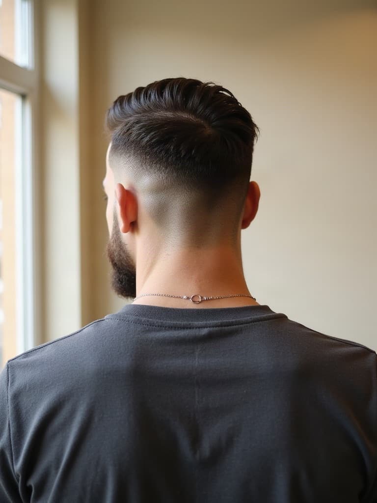 Skin fade haircut